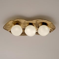 Shell Ceiling Light by Gaspare Asaro-Bronze Finish