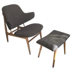 Shell Chair by Ib Kofod-Larsen for Christensen & Larsen, Denmark, around 1950