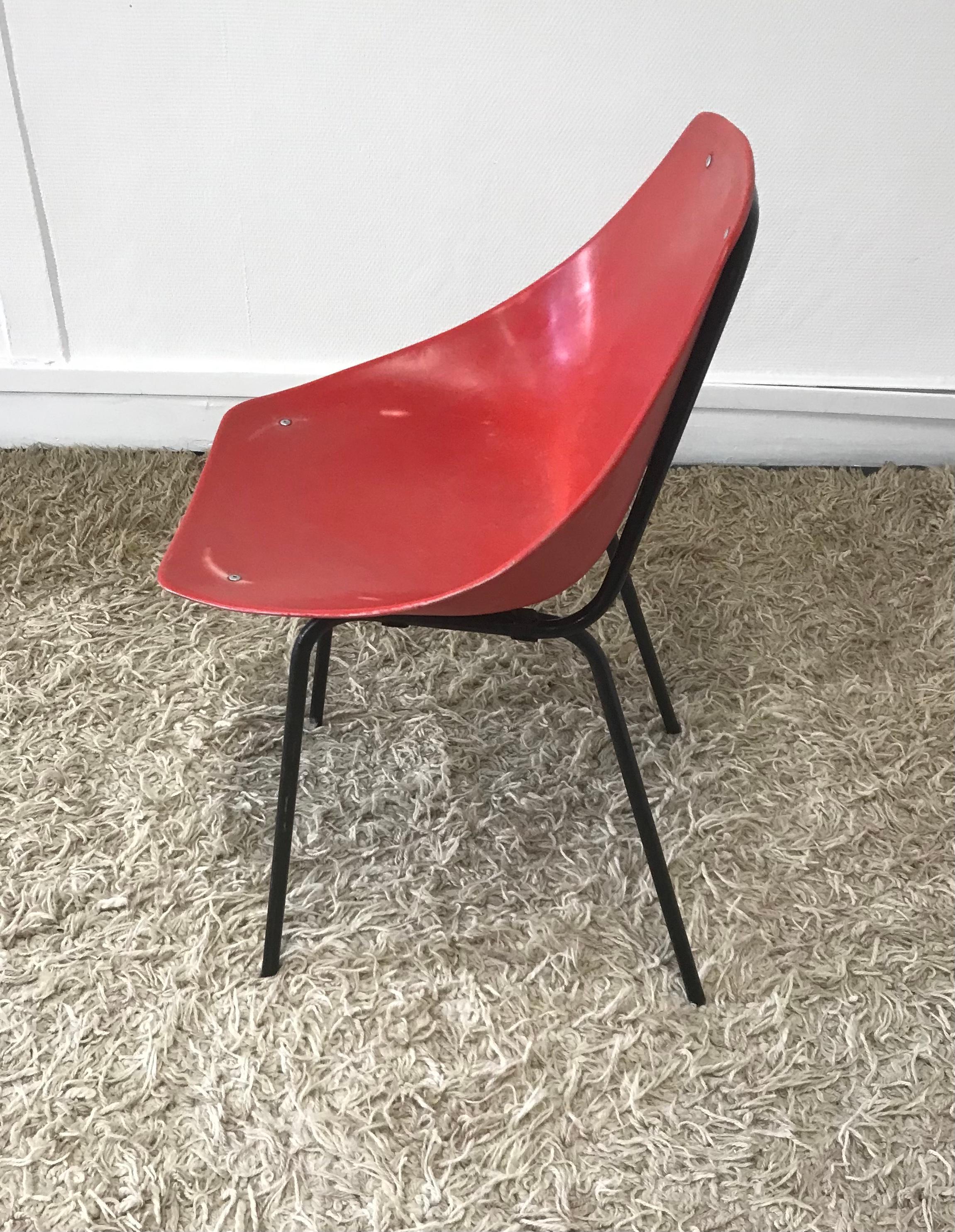 Silla Shell Pierre Guariche Francés en venta
