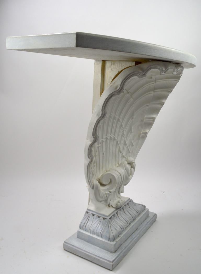Plaster Shell Console by Grosfeld House