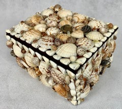 Shell Covered Lined Box