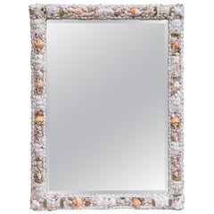 Shell Encrusted Wall Mirror