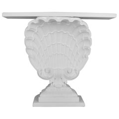 Consola en forma de concha by Grosfeld House, EE.UU., Circa 1950s