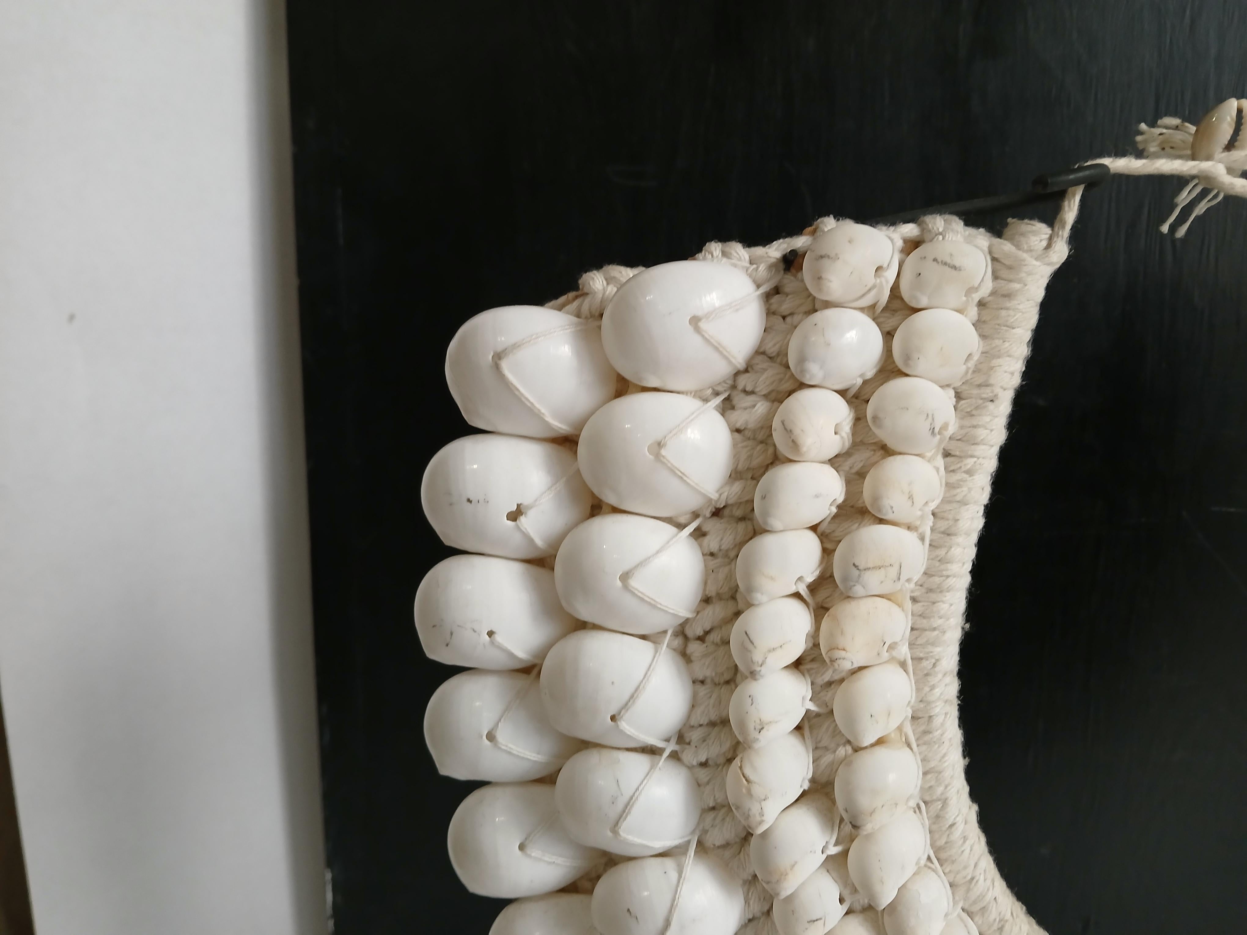 Shell Necklace on Stand, Papua New Guinea For Sale 4