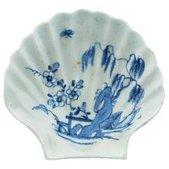 Shell 'Pecten' Dish, Bow Porcelain Factory, circa 1747