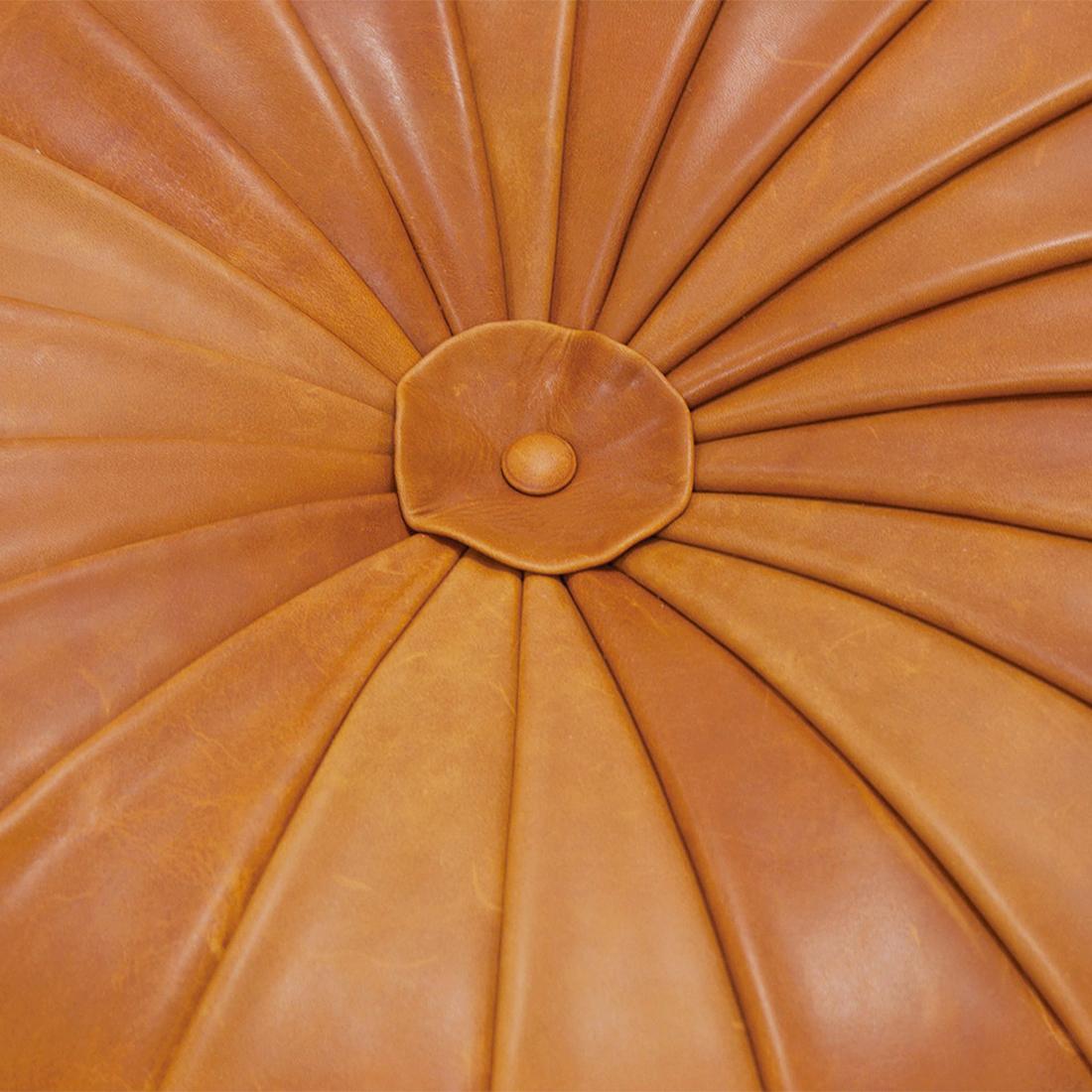 Hand-Crafted Shell Poufs For Sale