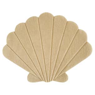 Shell Rug Sand, 3D Hand-tufted For Sale at 1stDibs