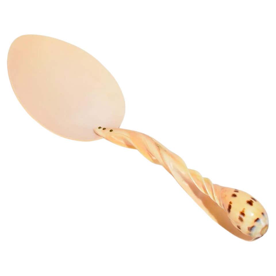 Shell Serving Spoon at 1stDibs