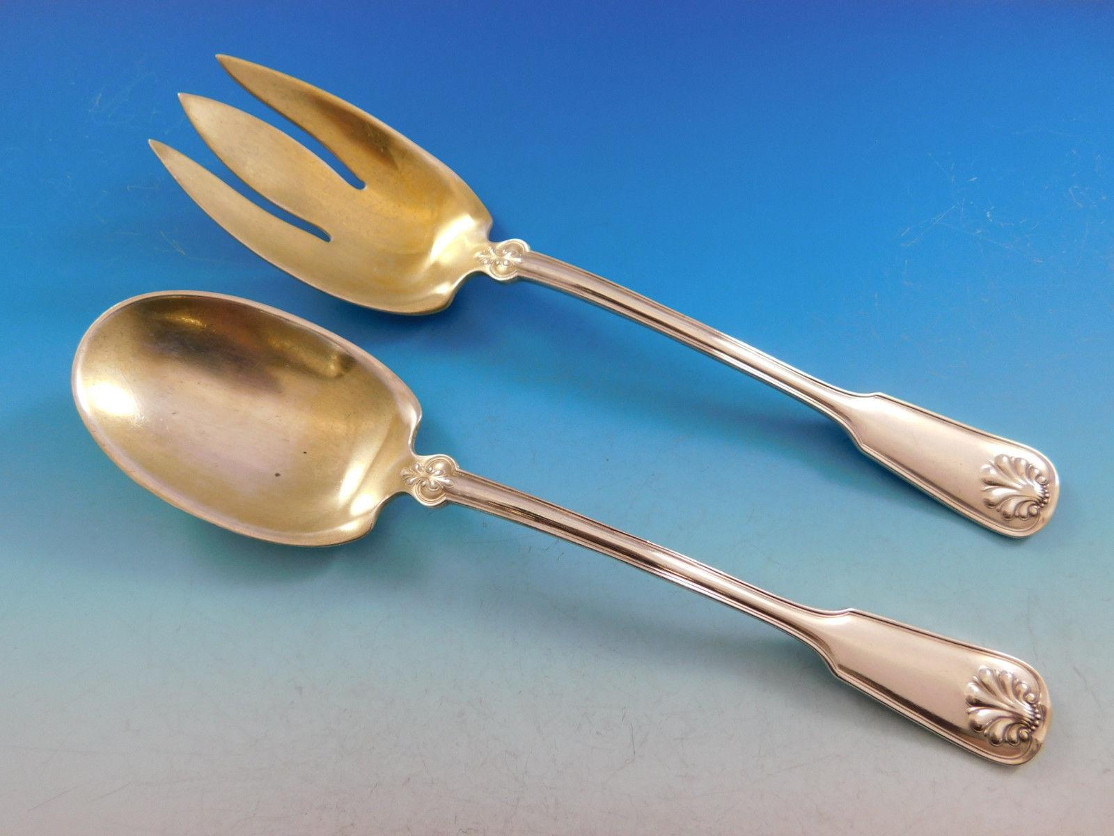 Shell & Thread von Tiffany Co Sterlingsilber-Besteckset 178 Teile Abendessen 3