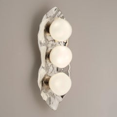 Shell Wall Light by Gaspare Asaro-Polished Nickel Finish