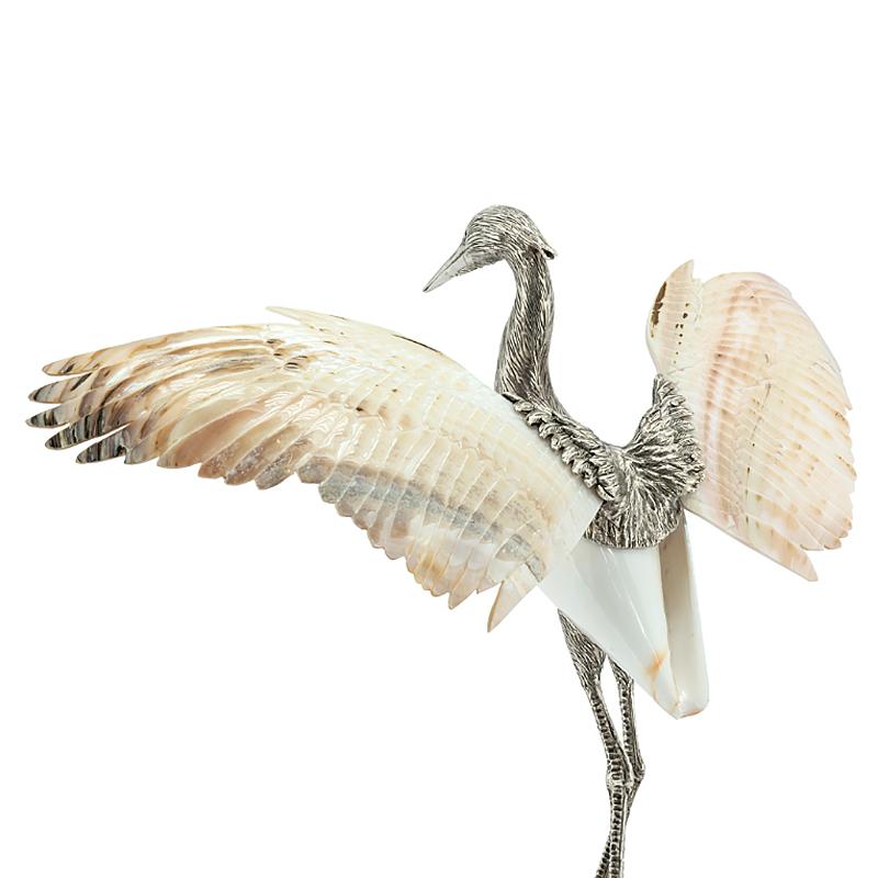 Contemporary Shell Wings Sculpture For Sale