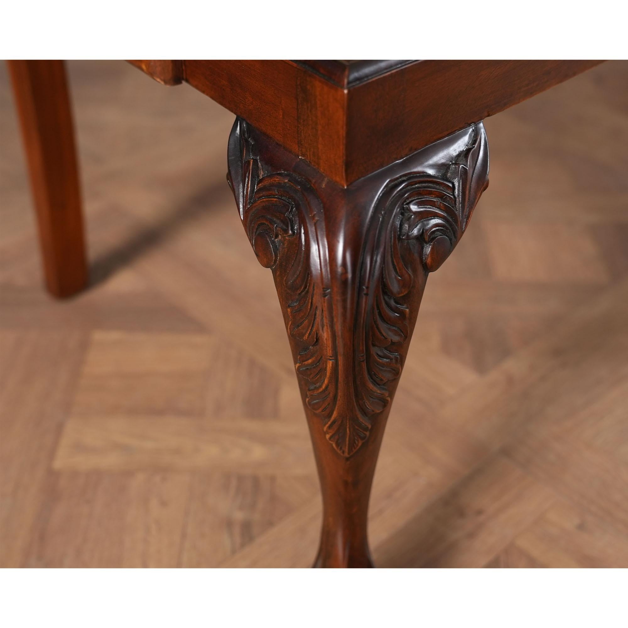 Sedie da pranzo in mogano Shellback, set da 10 in vendita 8