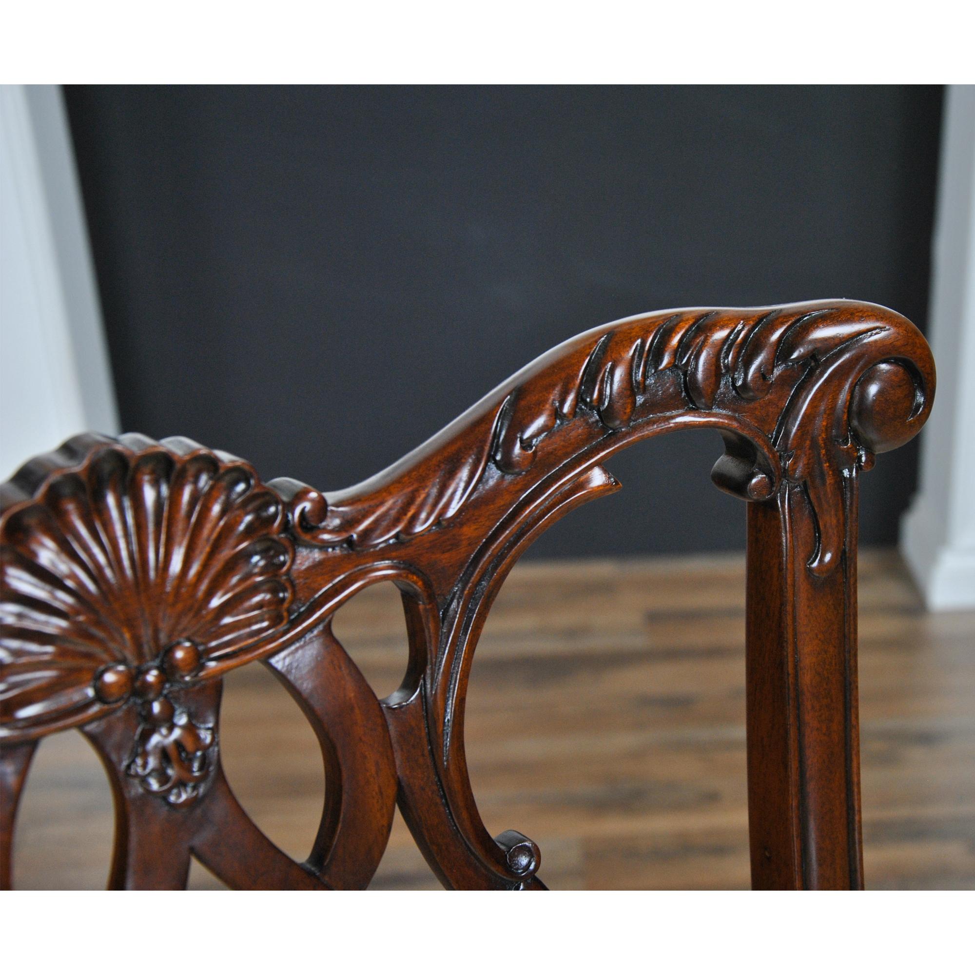 chippendale dining chairs