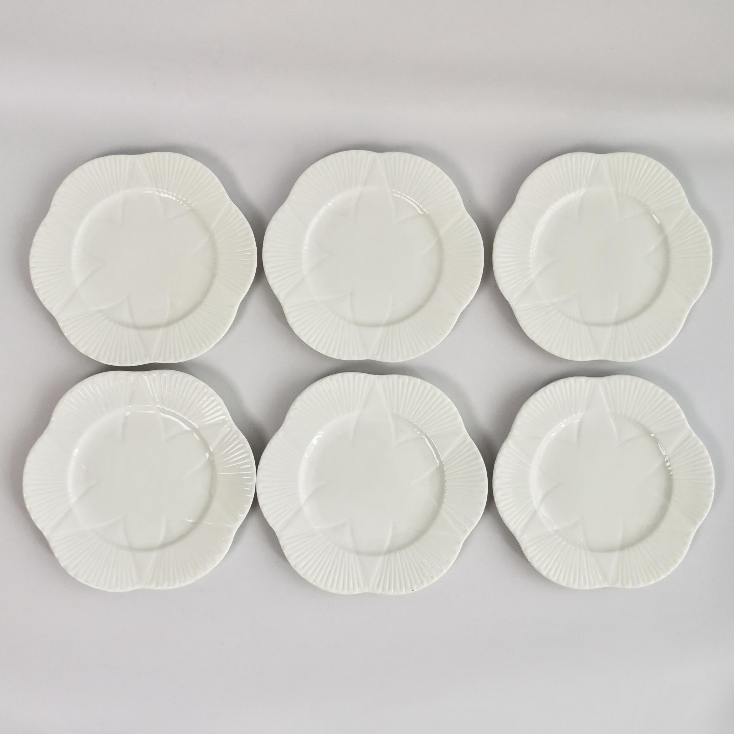 Shelley Dainty White Porcelain Tea Service for Six, Early 20th C 5