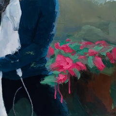 "Pittura ad olio "Il re della pioggia