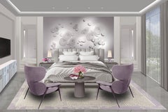 Shells Luxury 3D Sculpted Hand-Tufted Wool Rug by Alexander's Collection Studio