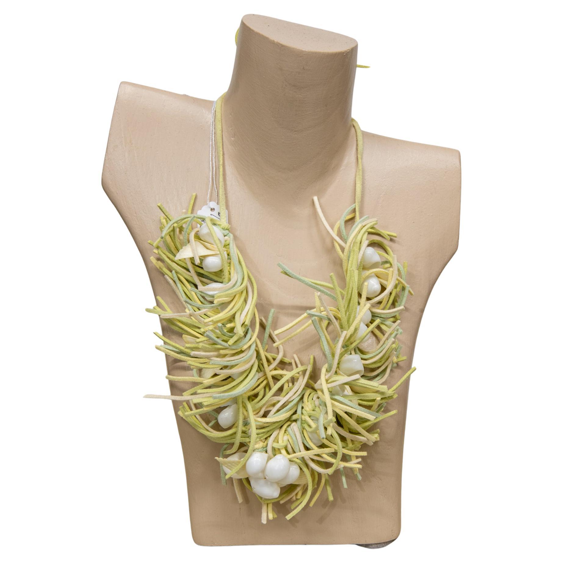 Brushed Shells Necklaces For Sale