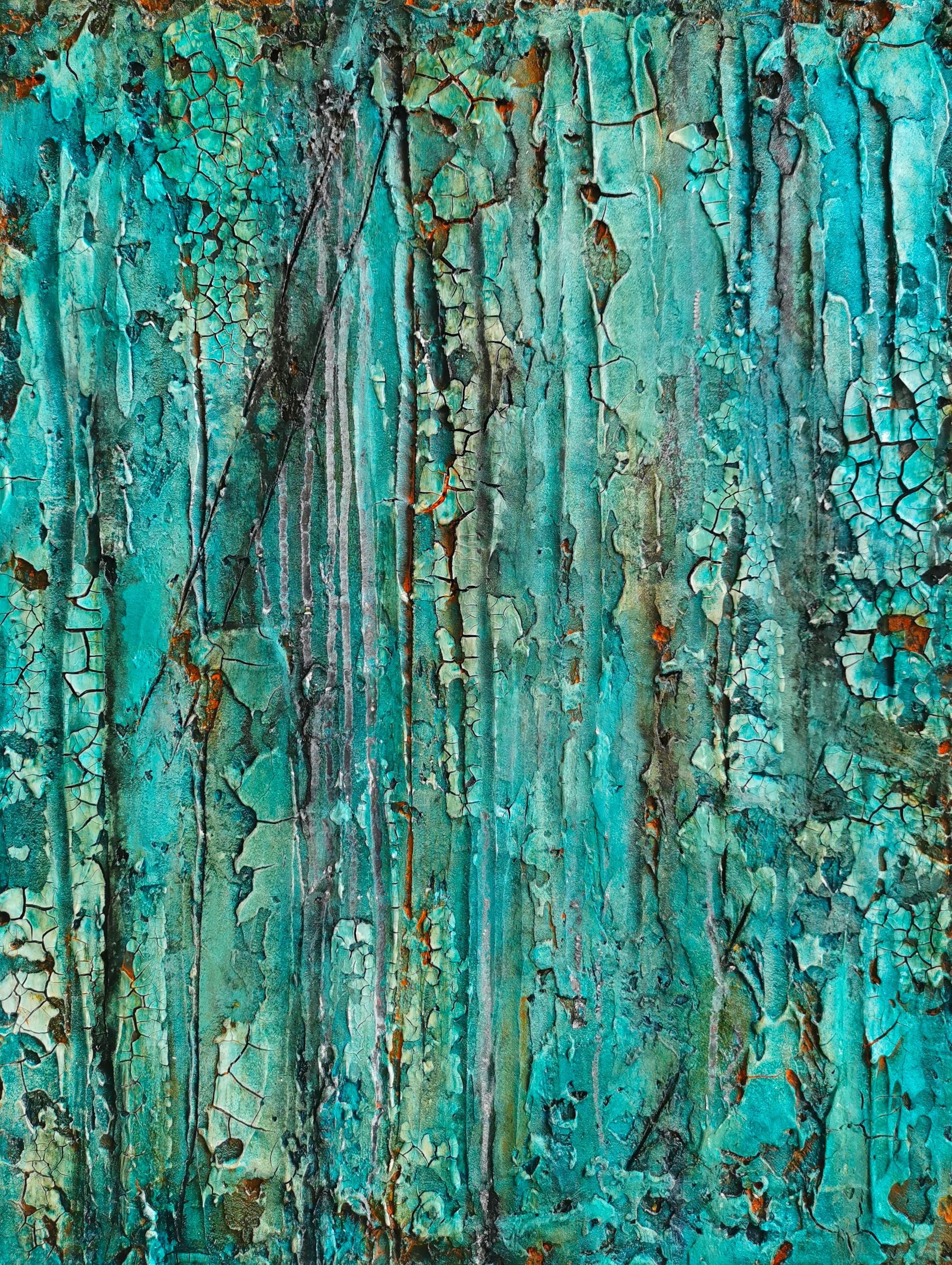 Feeling That Way: Contemporary Mixed Media Abstract Painting - Mixed Media Art by Shelly Cook