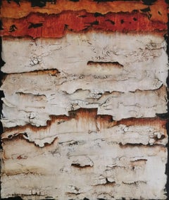 Scar Face: Contemporary Mixed Media Abstract Painting