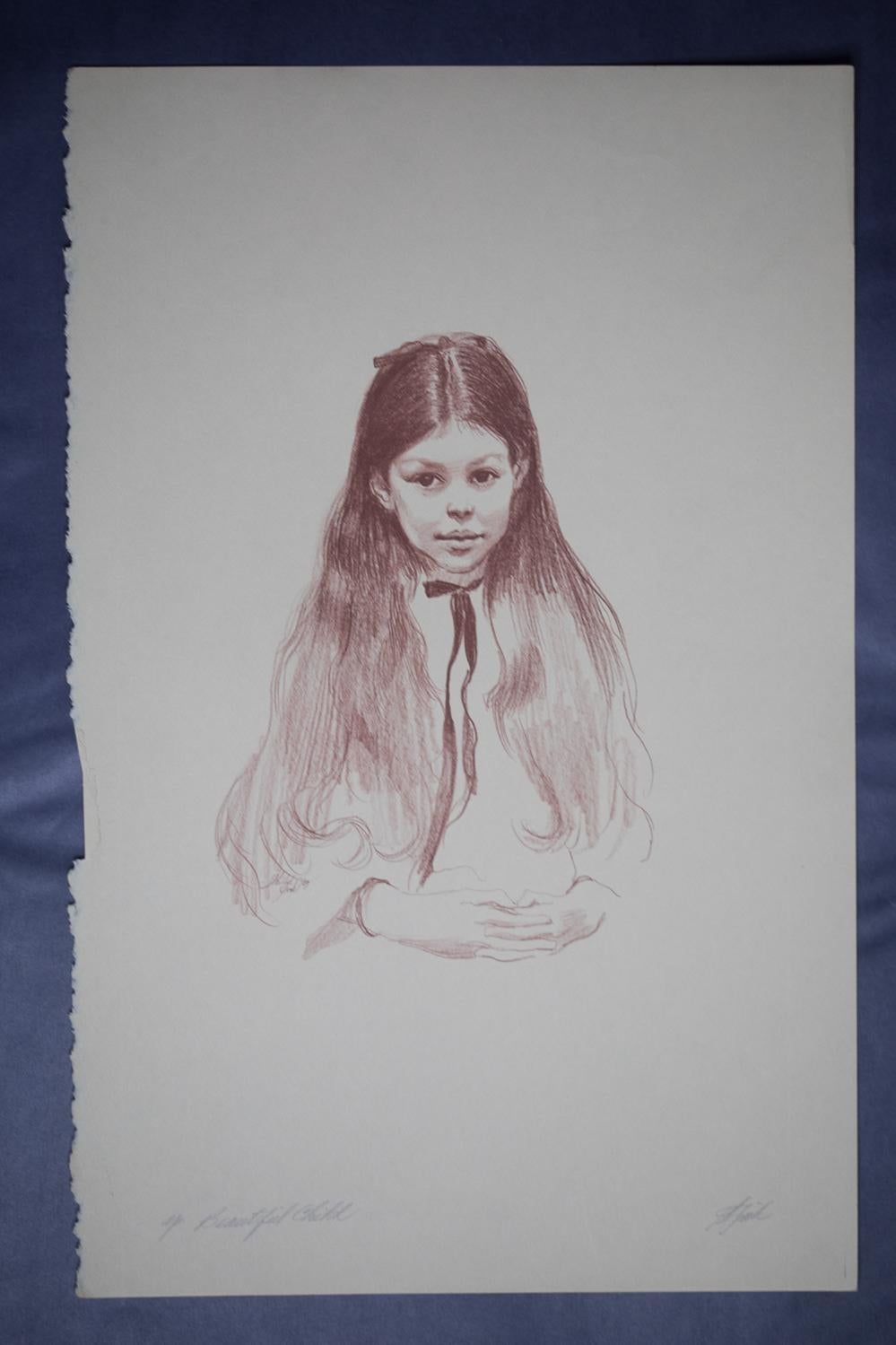 Shelly Fink Portrait Print - Beautiful Child (Artist Proof)