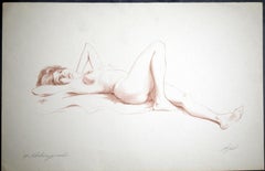 Vintage Reclining Nude