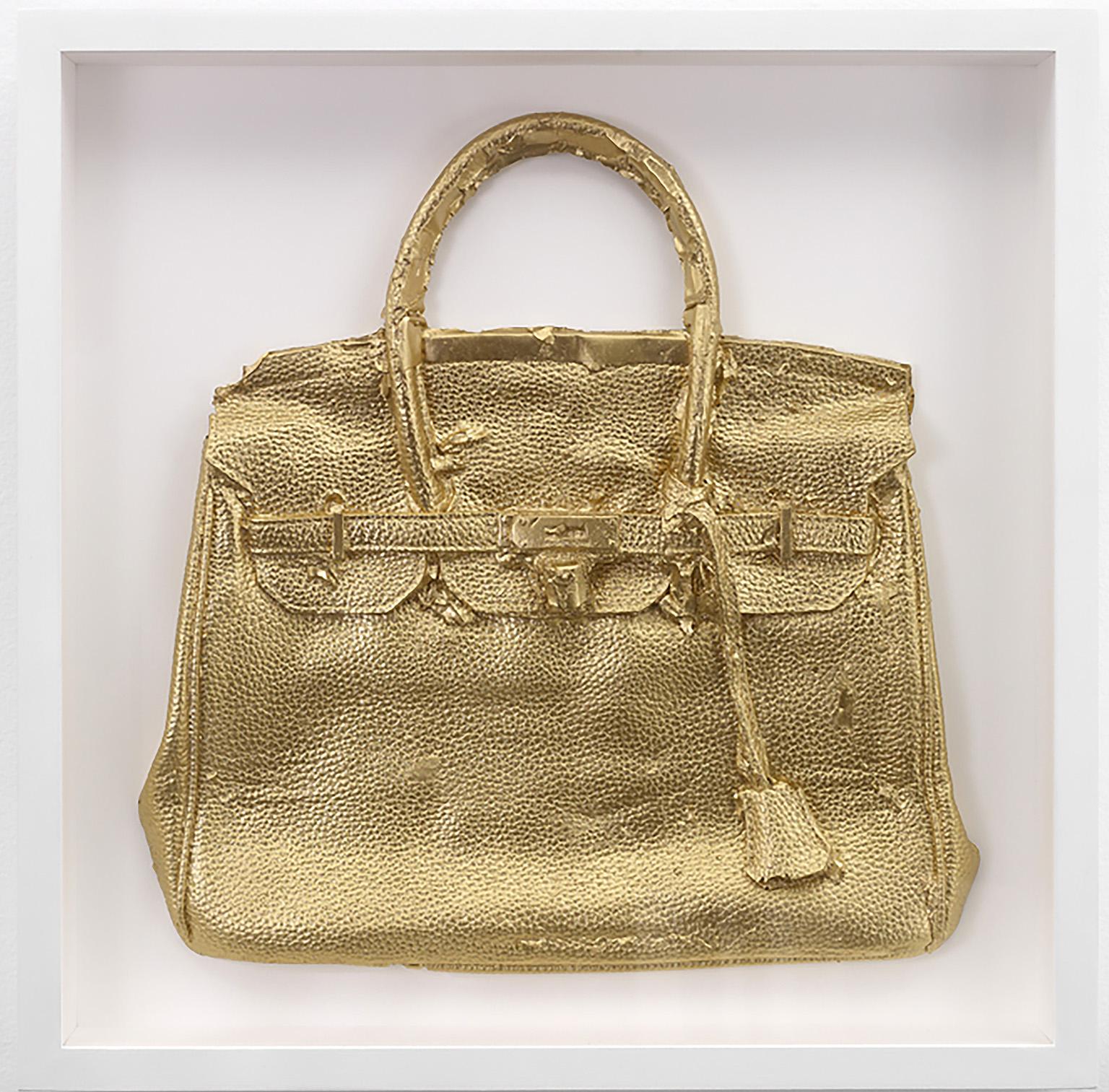 Homemade Hermes Birkin Bag (Gold), 2015, by Shelter Serra