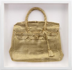 Sac Birkin fait main Hermès (or), 2015, par Shelter Serra