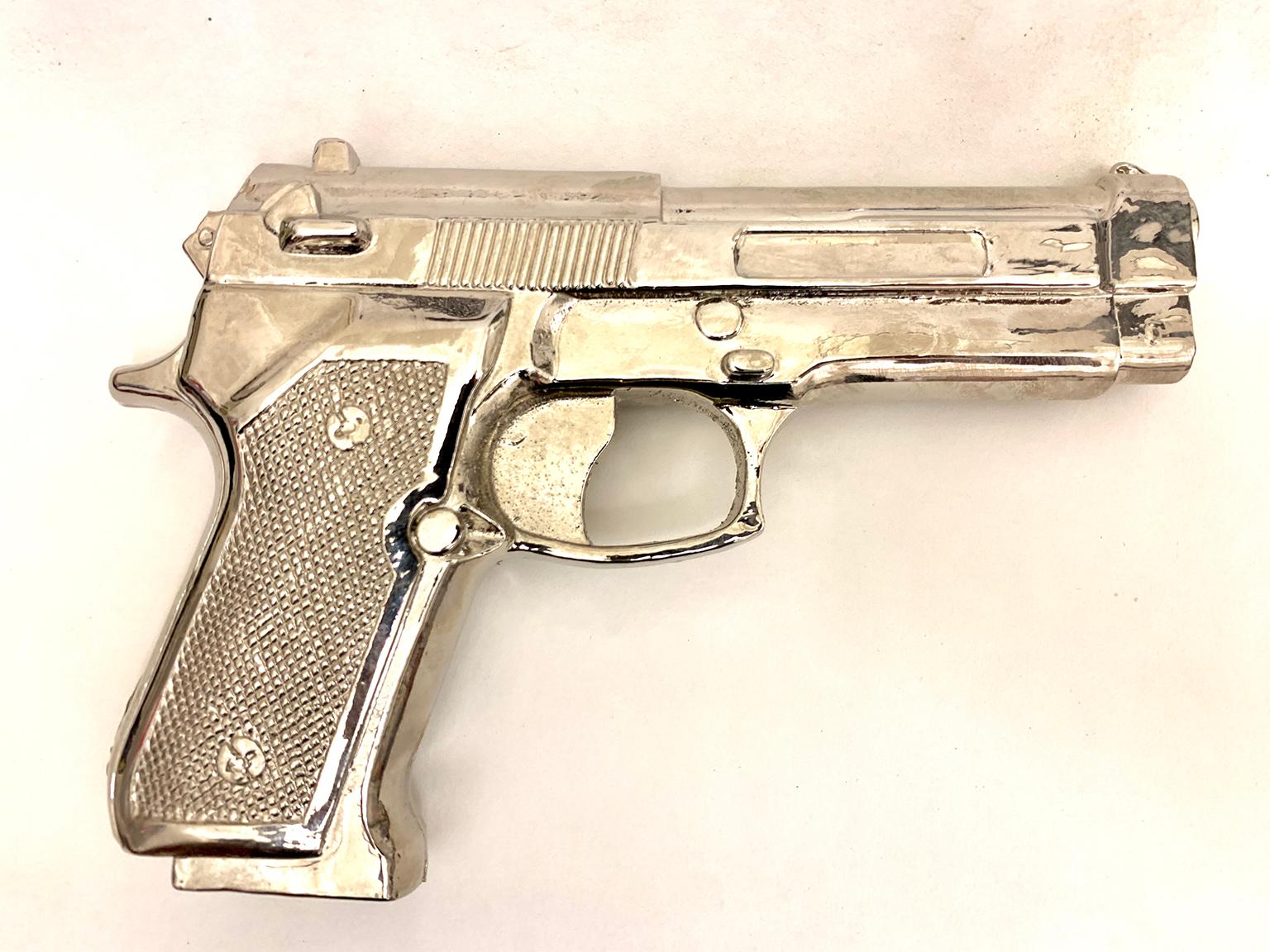 beretta 9mm chrome
