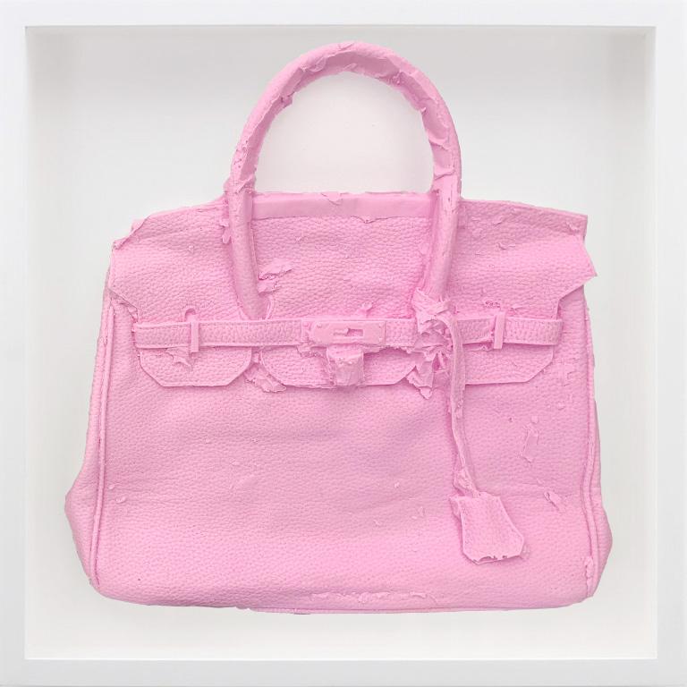 Homemade Hermes Birkin Bag ( Pink ) 2015 by Shelter Serra