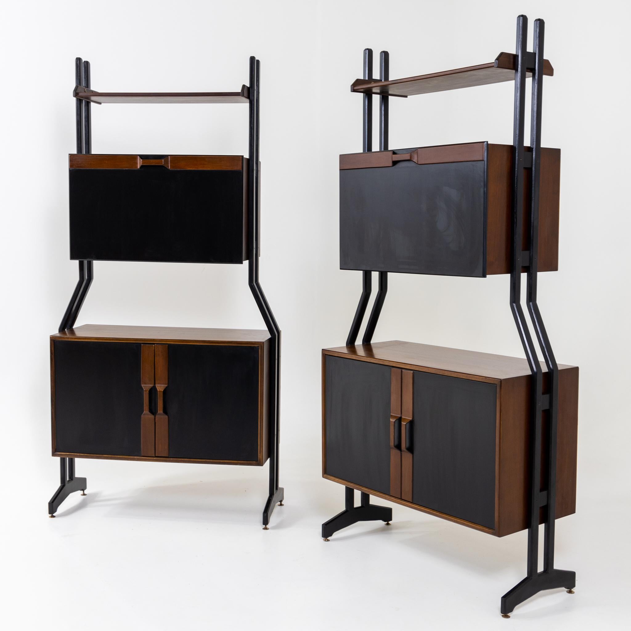 Modern Shelves, Attr. Vittorio Dassi, Italy Mid-20th Century