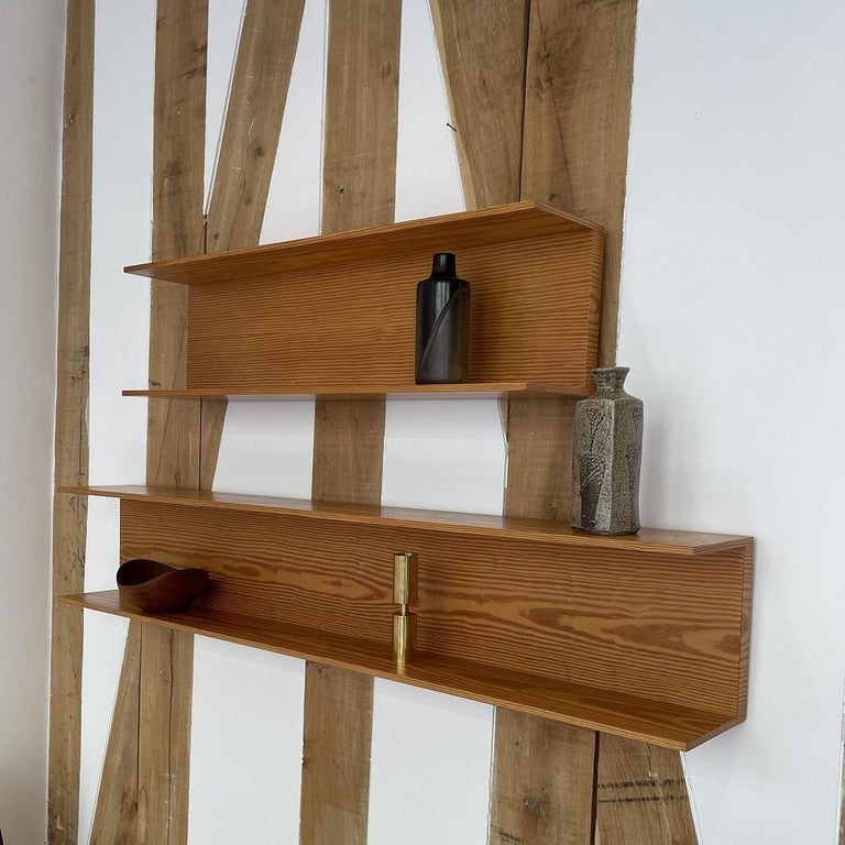 German Shelves by Walter Wirz for Wilhelm Renz in Pine For Sale