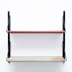 Mid-Century Modern Shelves by Mathieu Matégot, Metal, France, 1950