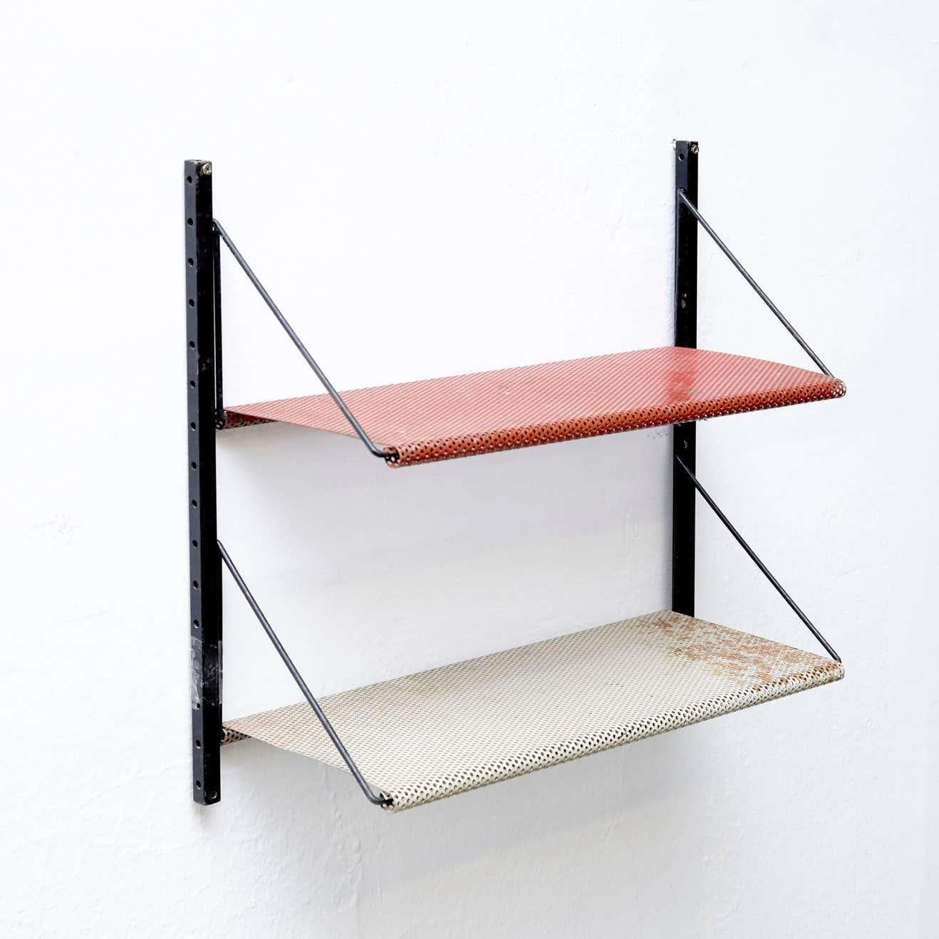 Mid-Century Modern Shelves in the Style of Mathieu Matégot For Sale