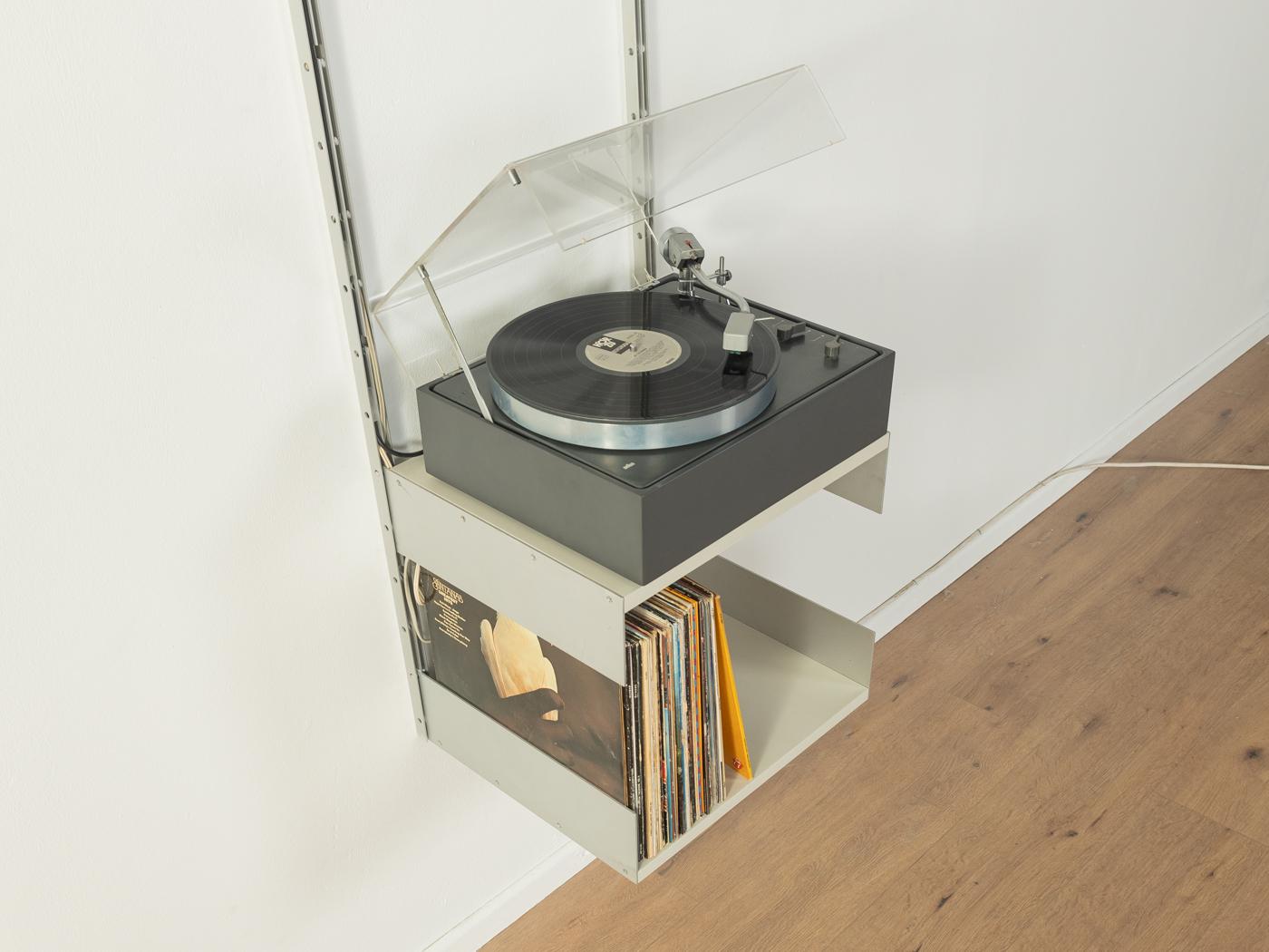 Sistema de audio para estanterías Dieter Rams, Braun Alemán en venta