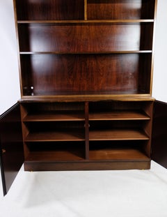 Shelving System Model 9 Made In Rosewood By Omann Juniors Møbelfabrik From 1960s