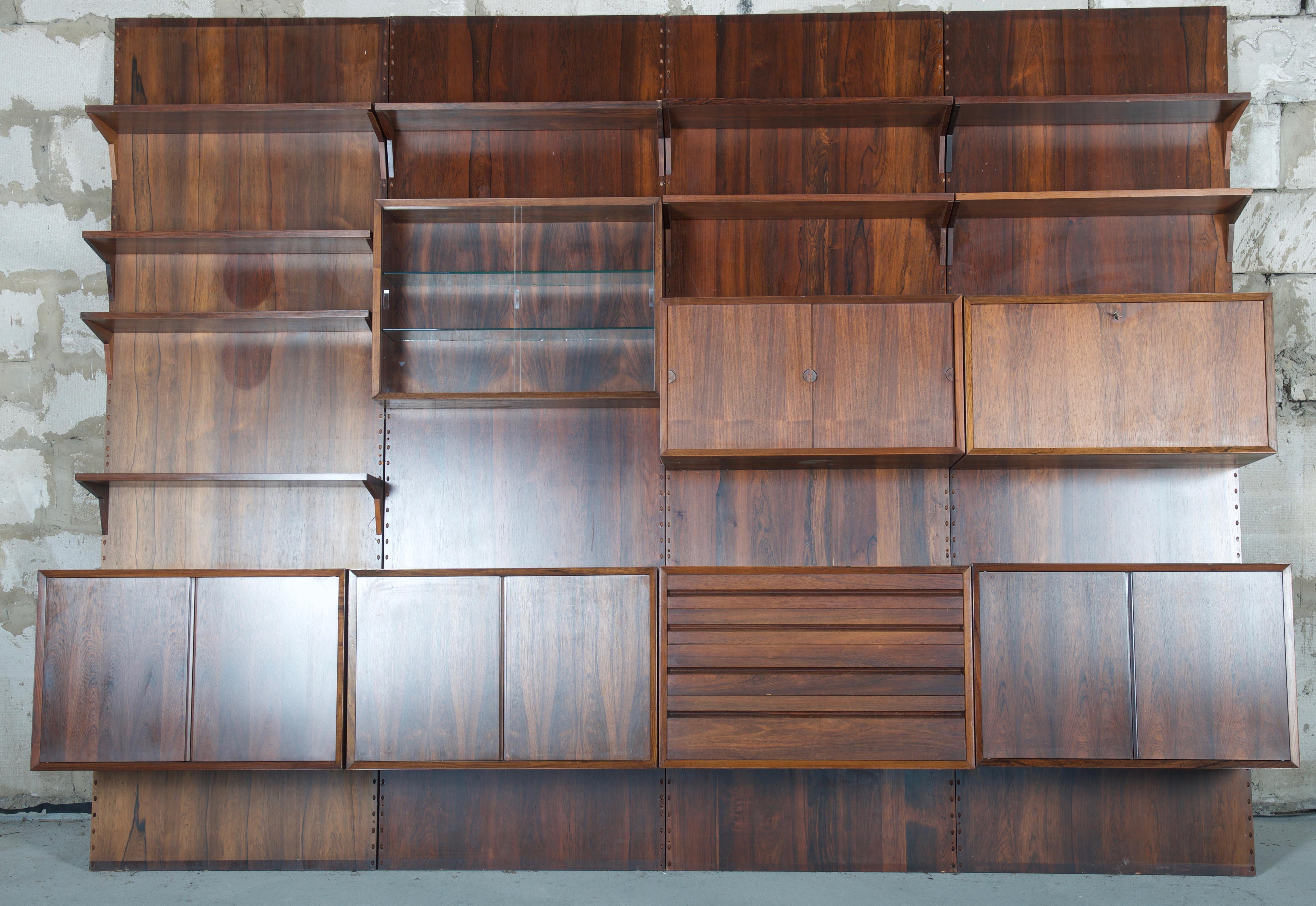 Shelving System Wall Unit by Poul Cadovius 10