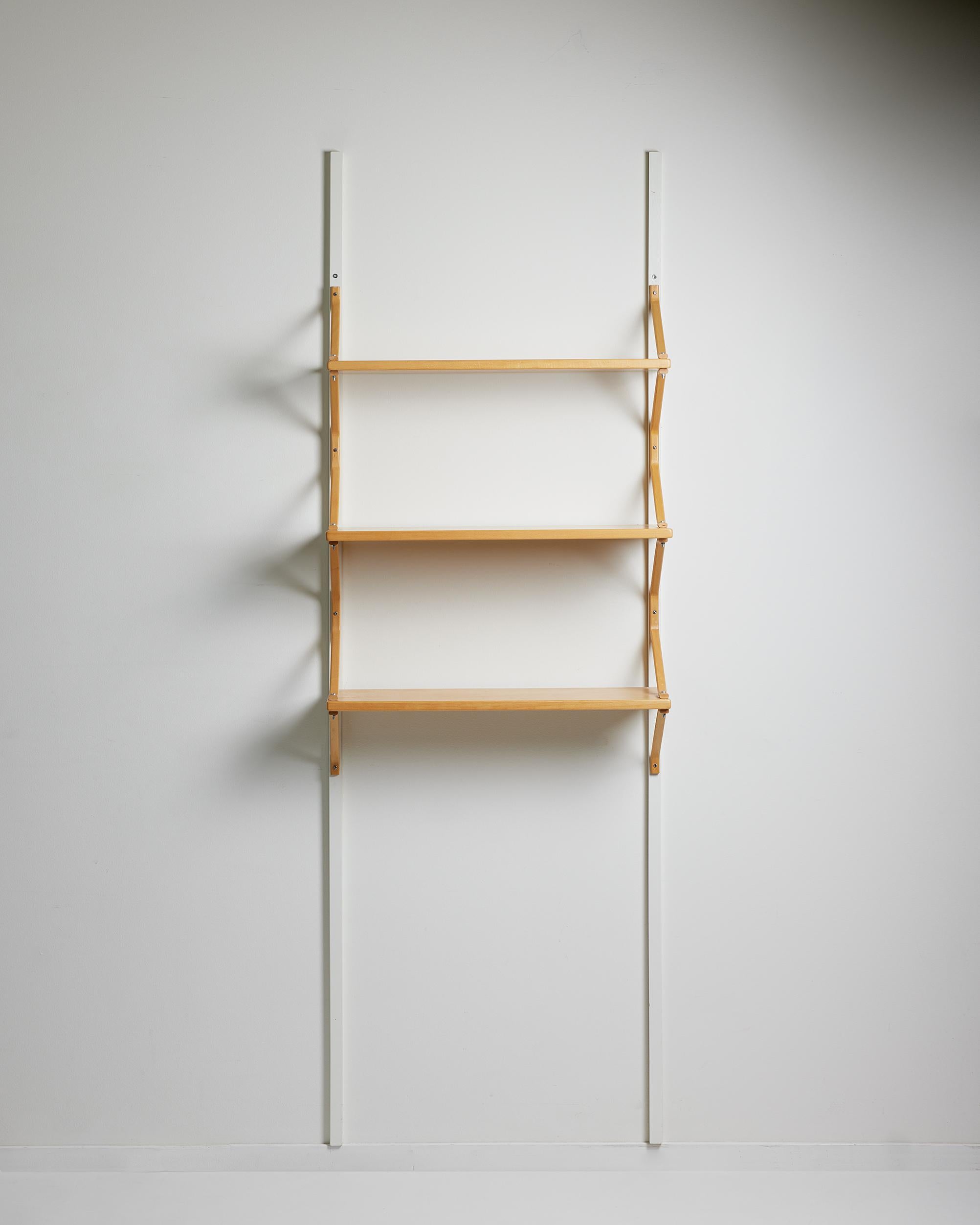 Mid-Century Modern Shelving Systems Designed by Bruno Mathsson for Mathsson International For Sale