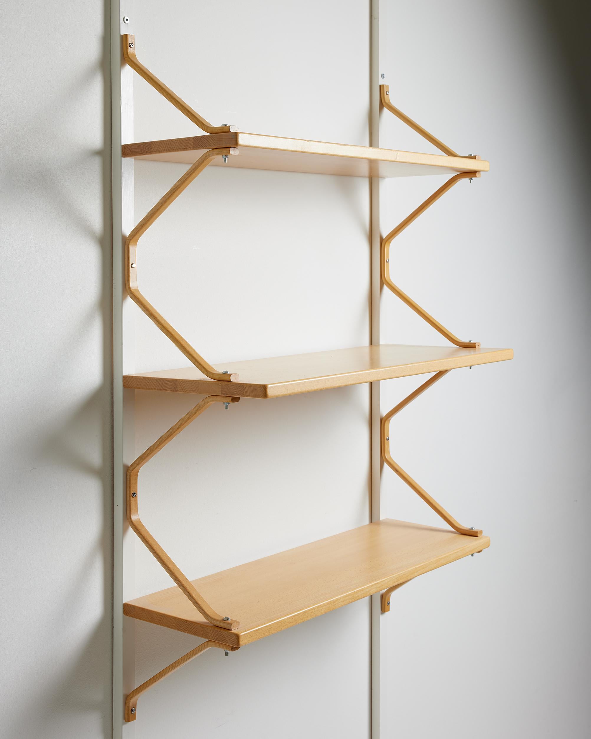 Swedish Shelving Systems Designed by Bruno Mathsson for Mathsson International For Sale
