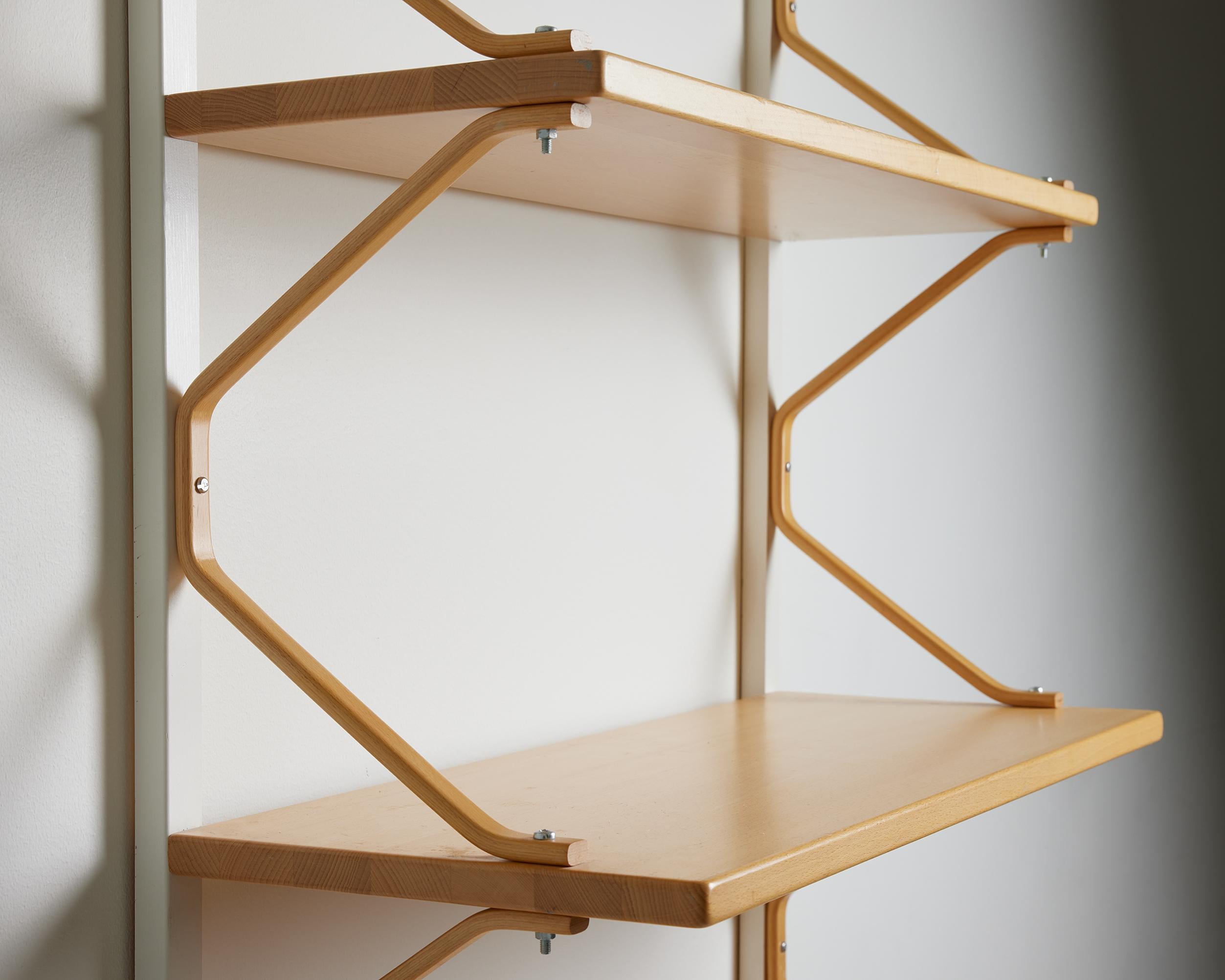 Shelving Systems Designed by Bruno Mathsson for Mathsson International In Good Condition For Sale In Stockholm, SE