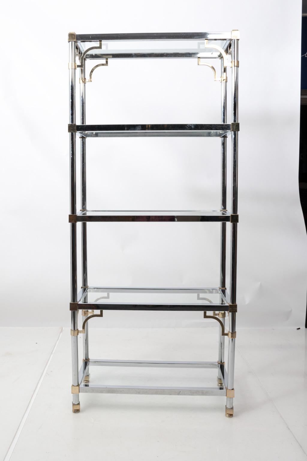 Shelving Unit by Maison Jansen In Good Condition In Stamford, CT