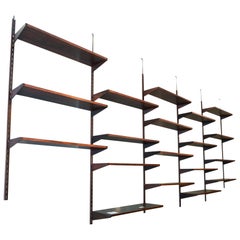 Shelving Unit Designed by Kai Kristiansen for Fm Møbler, 1960s