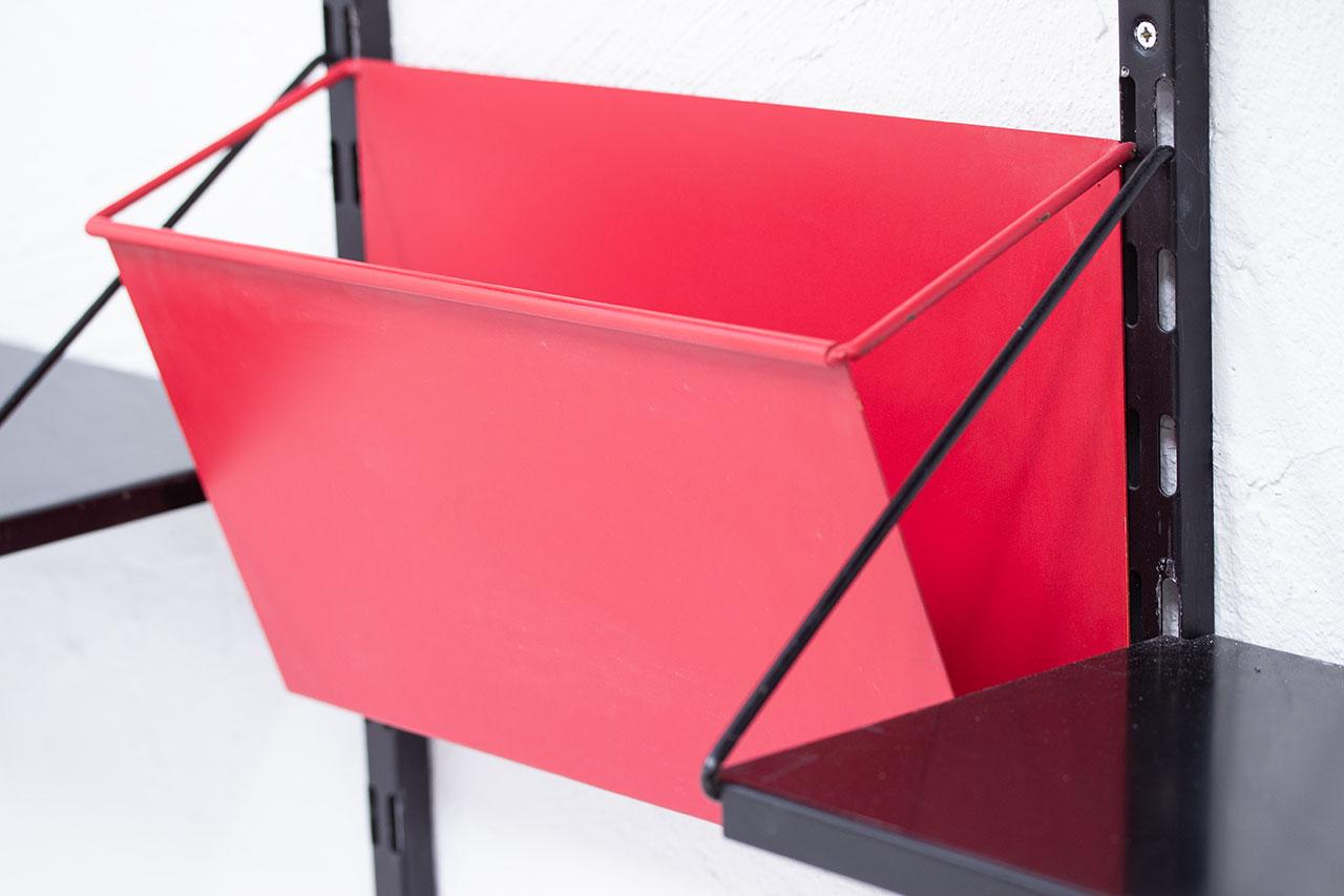 Shelving Wall Unit System by Pilastro, Holland, 1960s 9