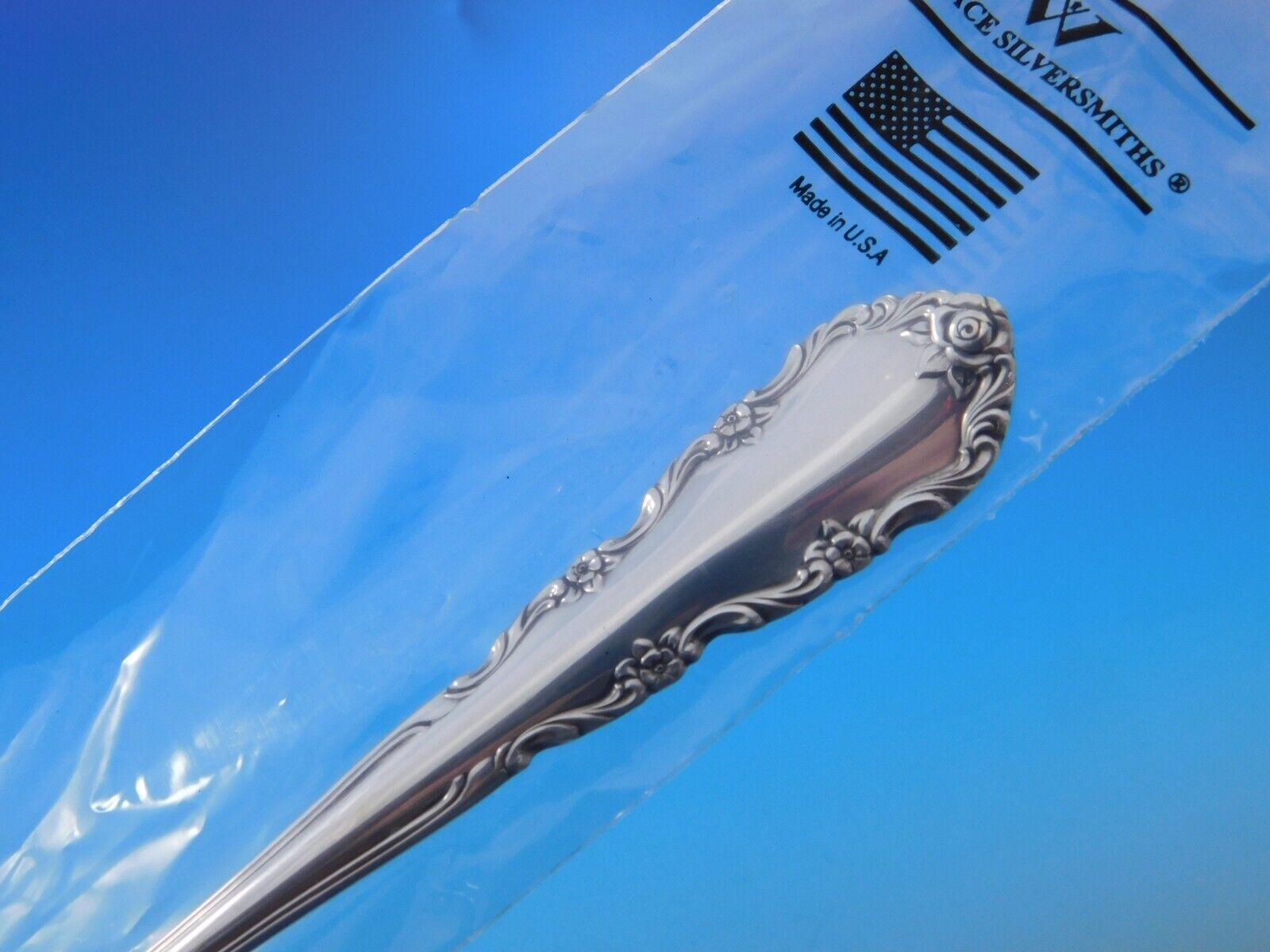 XX secolo Shenandoah by Wallace Set di posate in argento sterling per 6 persone Servizio 35 pezzi Inutilizzato in vendita