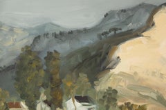 Sheng Hui Landscape Original Oil On Canvas "Nature Scenery" (Paysage de nature)