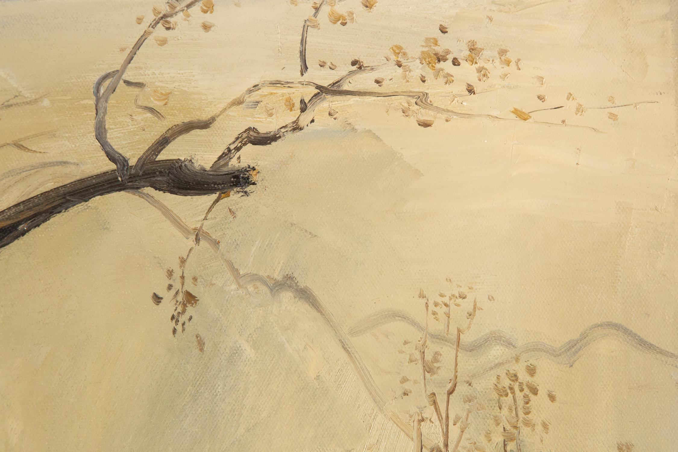Sheng Hui Landscape Original Oil On Canvas 