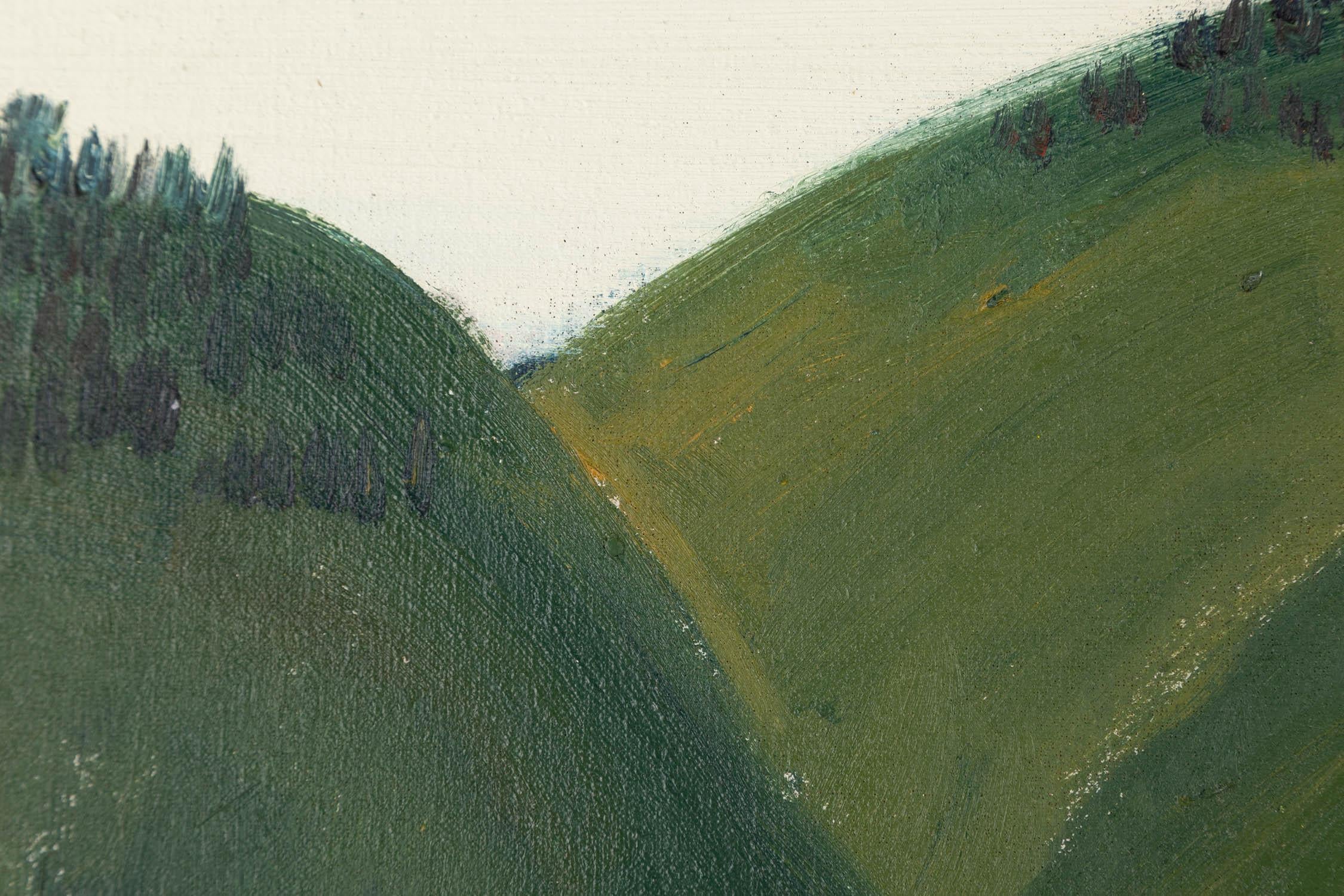 Shenglu Wang Impressionist Original Ölgemälde 