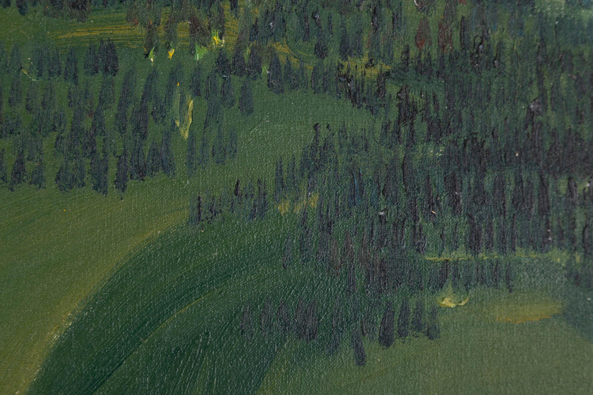 Shenglu Wang Impressionist Original Ölgemälde 