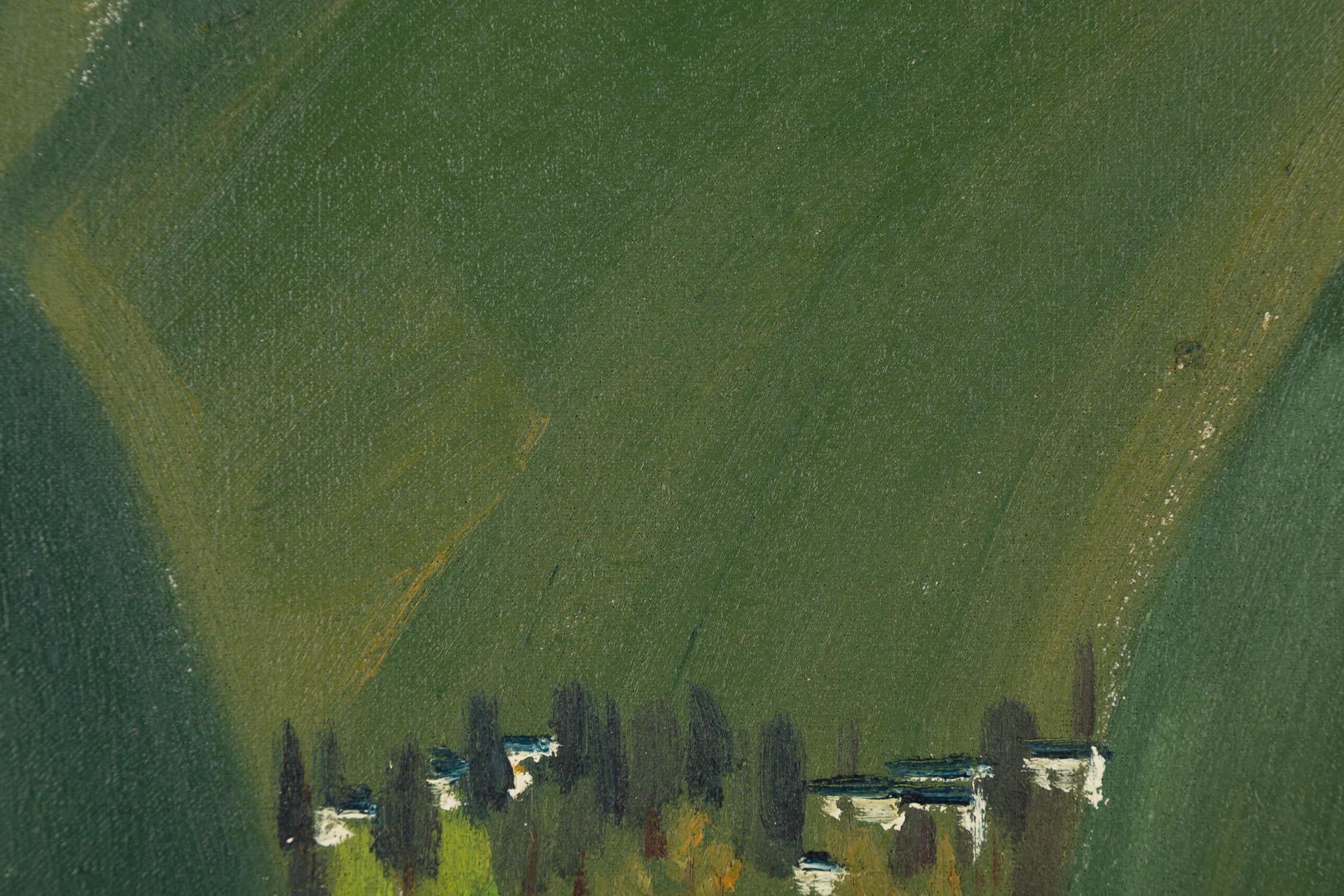 Shenglu Wang Impressionist Original Ölgemälde 
