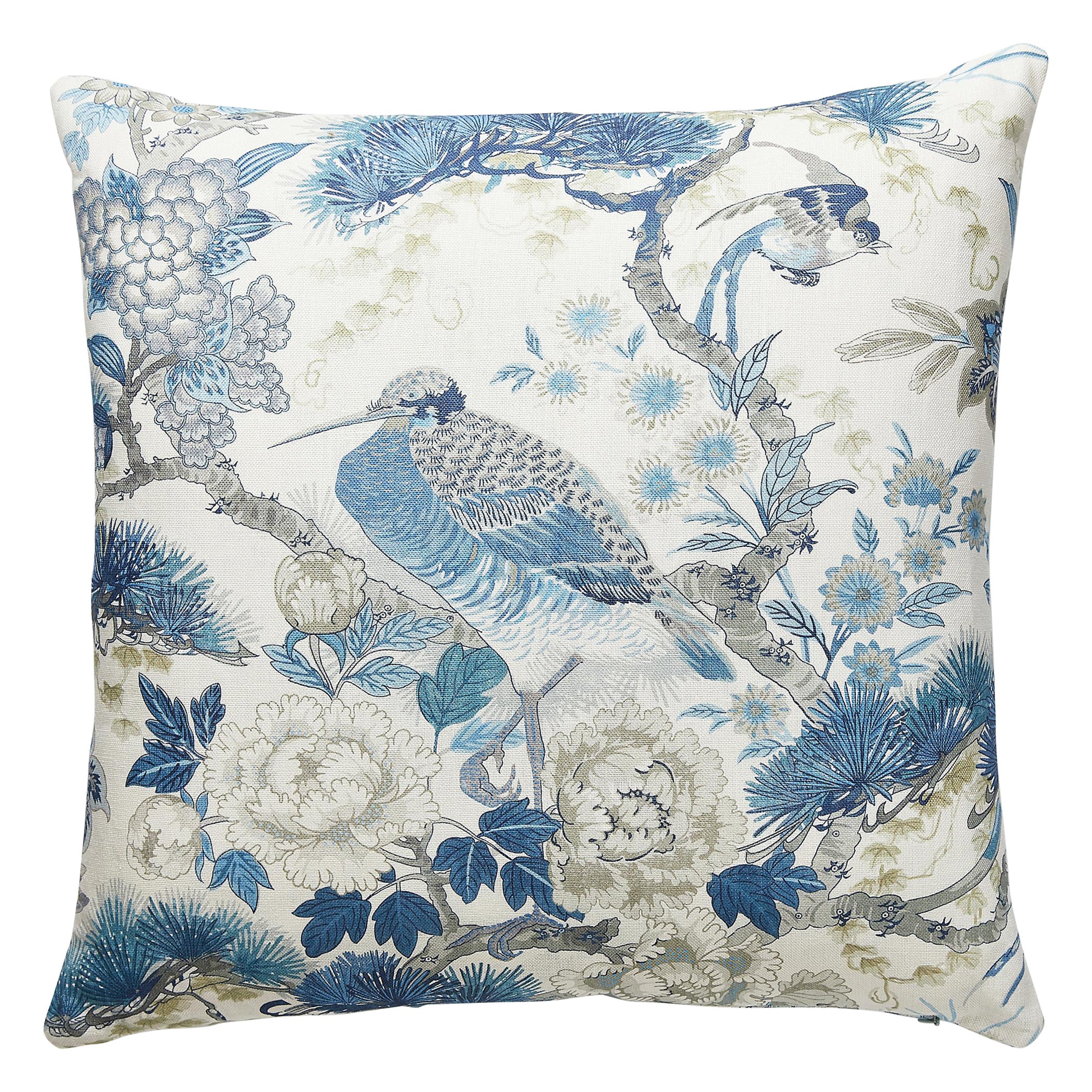 Cojín con estampado de lino Shenyang en venta