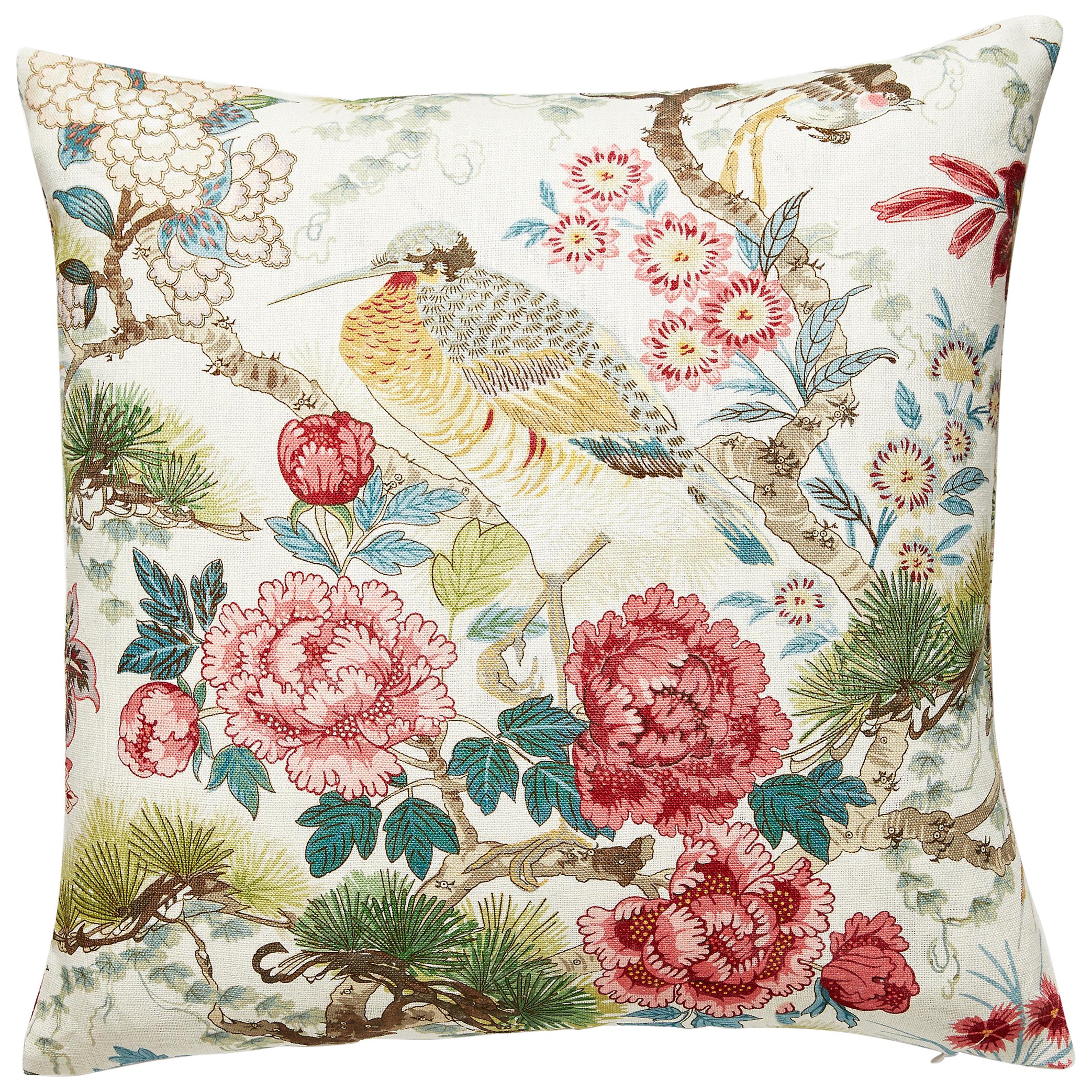 Cojín con estampado de lino Shenyang